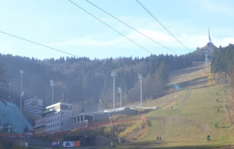 Imagen de vista previa de la cámara web Ještěd - cableway